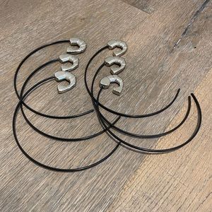 Shrimp design skewers set of 6